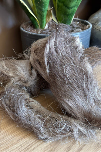 Deer skin with fur