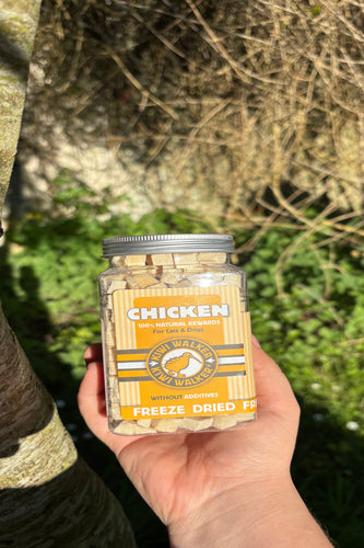 Freeze-dried treats for dogs and cats 100% chicken 80g