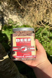 Freeze-dried treats for dogs and cats 100% beef 45g