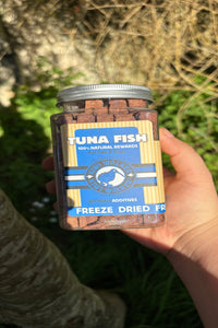 Freeze-dried treats for dogs and cats 100% tuna 105g