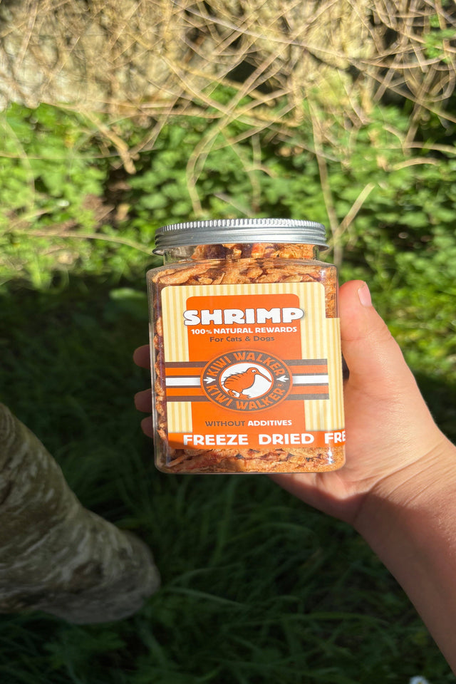 Freeze-dried treats for dogs and cats 100% shrimp 50g