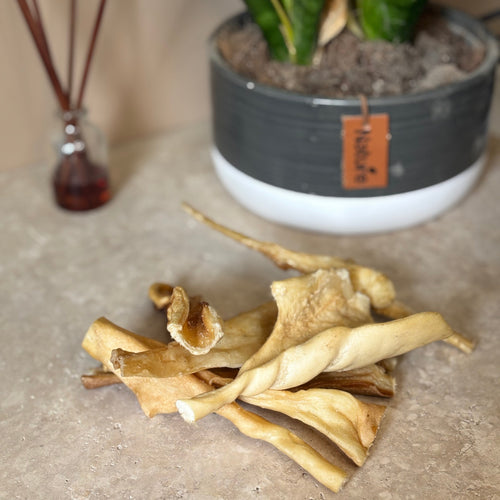 Lamb head skin